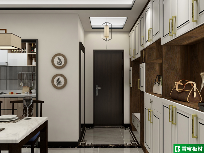 玄關(guān)設(shè)計方案效果圖