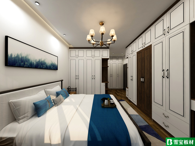 主臥設(shè)計方案效果圖