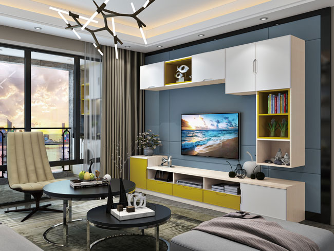 客廳收納家具挑選和裝修原則